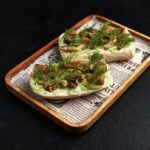 Брускетта с грибами